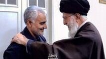 پیام واضح آیت الله خامنه‌ای به داعش و آمریکا در فیلم سایت سردار قاسم سلیمانی