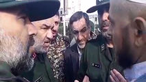 حضور سردار سلامی در شهرستان سیل زده آق قلا