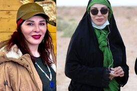  تیپ و استایل شرم آور افسانه بایگان + عکس خجالت آور 