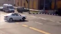 حرکت نمایشی خطرناک با دنا در اهواز