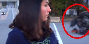 حادثه غیرمنتظره سر ضبط برنامه زنده در خیابان