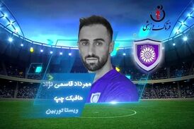 اختصاصی/مهرداد قاسمی نژاد؛ بهترین هافبک چپ هفته هفتم لیگ یک/فیلم