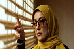 شوخی منشوری خانم بازیگر در مراسم اکران فیلم سینمایی «مسخره‌باز»