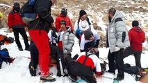 جزئیات تلفات حادثه بهمن در توچال از زبان سرکلانتر یکم پایتخت+ فیلم