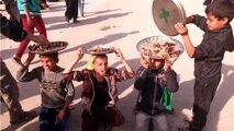 کودکان عراقی پذیرای زائران اربعین!