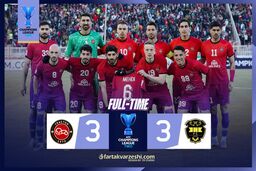 خلاصه بازی تراکتور 3 - الخالدیه 3