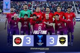 خلاصه بازی تراکتور 3 - الخالدیه 3