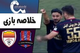 خلاصه بازی نساجی مازندران 1 - فولاد خوزستان 0
