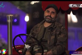 فیلم/ خاطره خنده دار علی مشهدی فرار از دست پلیس با تراکتور
