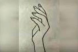 آسان ترین روش برای کشیدن طرح دست با مداد 