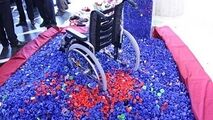 داستان شنیدنی درب های پلاستیکی که تبدیل به ویلچر شدند