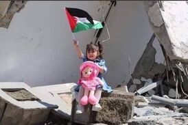 درد و دل‌های جانسوز دخترک فلسطینی