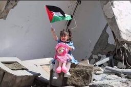 درد و دل‌های جانسوز دخترک فلسطینی