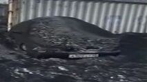 بارش برف سیاه در سیبری!