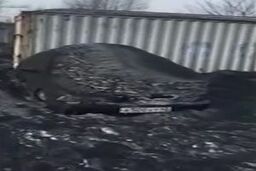 بارش برف سیاه در سیبری!