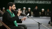 اشک‌های رهبر انقلاب پس از شنیدن مداحی آذری سید مجید بنی فاطمه