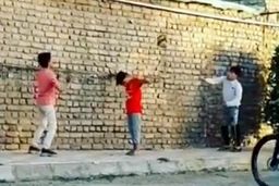 انتشار فیلم بازی والیبال کودکان قائناتی در اینستاگرام فدراسیون جهانی والیبال