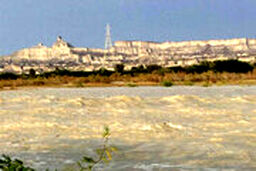 طغیان رودخانه خروشان در سیستان و پلوچستان