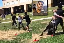 صحنه وحشتناکی که تفنگدار آمریکایی در یک دبیرستان رقم زد!