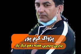اختصاصی/پژواک کرم پور ؛ بهترین سرمربی هفته دهم لیگ یک/فیلم
