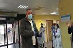 غافلگیری راننده تاکسی توسط پزشکان و پرستاران