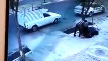 تصادف وحشتناک در خیابان رسالت تبریز
