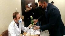 حس خوب؛ قدردانی مردم پردیسان از پرسنل بیمارستان سیار ارتش
