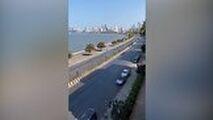 خیابان‌های بمبئی پس از قرنطینه گسترده در هند