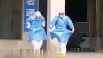 عکس العمل جالب پزشک پس از نجات جان چند بیمار کرونایی!