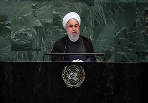کنایه سنگین روحانی به ترامپ در محل سازمان ملل/ دنبال عکس یادگاری با مقامات ایران نباشید