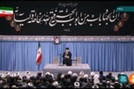 رهبر انقلاب : بحث انتقام بحث دیگری است حالا دیشب یک سیلی به این‌ها زده شد