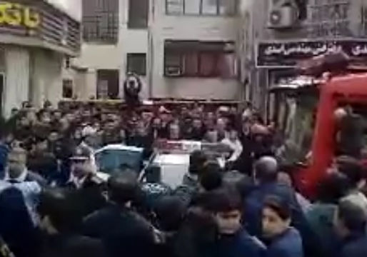 لحظه دستگیری سارق مسلح در رشت