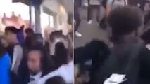 درگیری فیزیکی شدید دانش آموزان در خیابان!