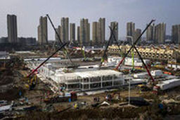 بیمارستان 10 روزه چینی‌ها برای مداوای مبتلایان به کرونا را ببینید