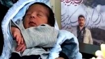 کوچک‌ترین سربازحاج قاسم به دنیا آمد