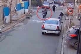 نقش پررنگ موتورسواران پلاک مخدوش در سرقت اموال + فیلم