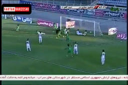 
گل اول و مساوی ماشین سازی به ذوب آهن (ادواردو دوس سانتوس) 
