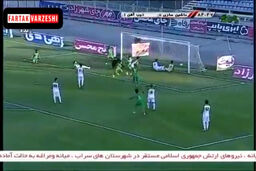
گل اول و مساوی ماشین سازی به ذوب آهن (ادواردو دوس سانتوس) 
