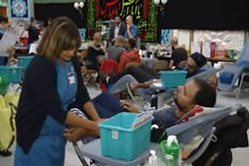 ترویج فرهنگ ایثار حسینی با اهدای خون در انگلیس!