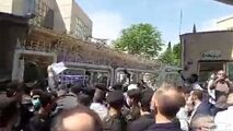 درگیری طرفداران ضرغامی با نیروهای انتظامی