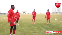 حواشی تمرینات پرسپولیس قبل از دیدار با نفت آبادان