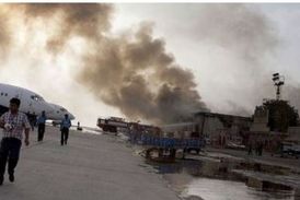 10 کشته و زخمی در اثر انفجار فرودگاه کابل 