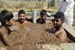 حمام پهن برای پیشگیری از ابتلا به ویروس کرونا!