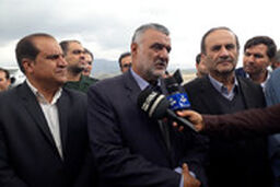 دلجویی وزیر جهاد از کارآفرین خسارت‌دیده در سیل لرستان 
