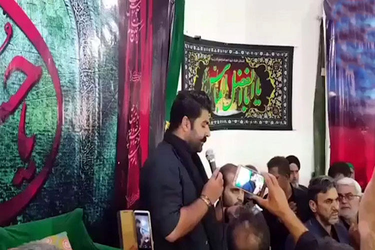 ویدئویی متفاوت از مداحی بهنام بانی در روز عاشورا 
