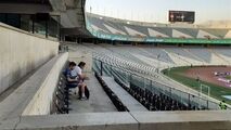 صحنه مشکوک به پنالتی برای تیم استقلال