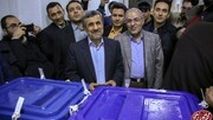 شاهکار جدید محمود احمدی‌نژاد : آموزش ساخت ماسک ضد کرونا ،پای صندوق رای !