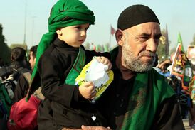 کوچکترین زائر امام حسین(ع) در پیاده روی اربعین