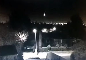 سقوط یک شهاب سنگ در استرالیا با نوری خیره کننده