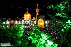 حال‌وهوای میلاد امام حسن (ع) در حرم رضوی‌